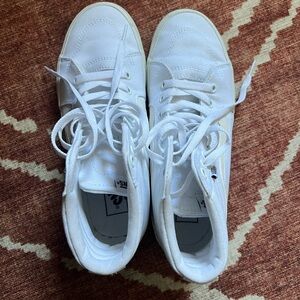 Vans Women's White High-Top Sneakers